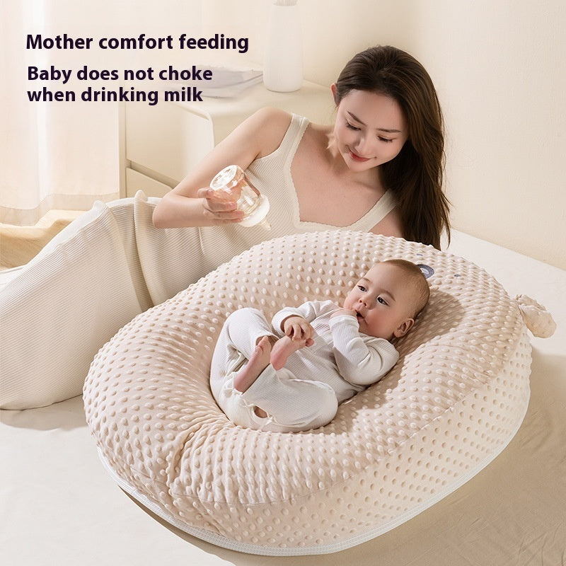 Baby Milk Spilt Prevent Slope Nursing Pillow