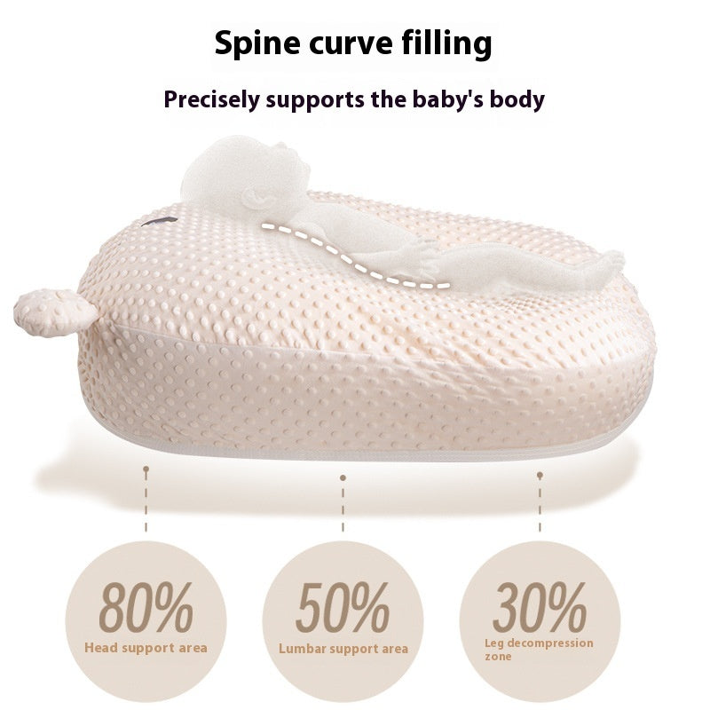 Baby Milk Spilt Prevent Slope Nursing Pillow